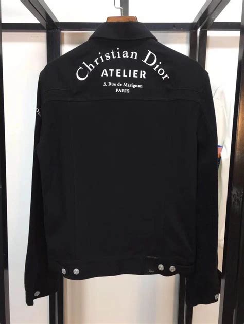 mens dior jacket|christian dior atelier denim jacket.